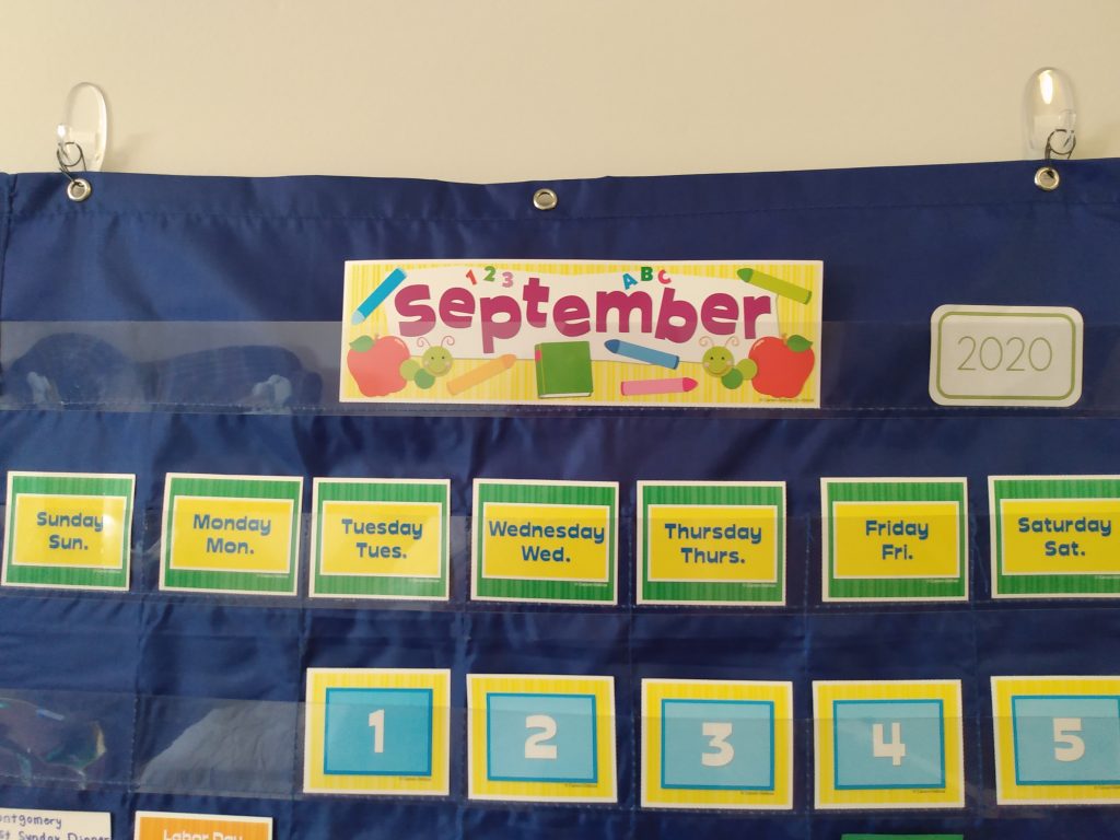 How to Pre-Preschool–Part 1: Calendar Time – Lisa's Odd Thoughts