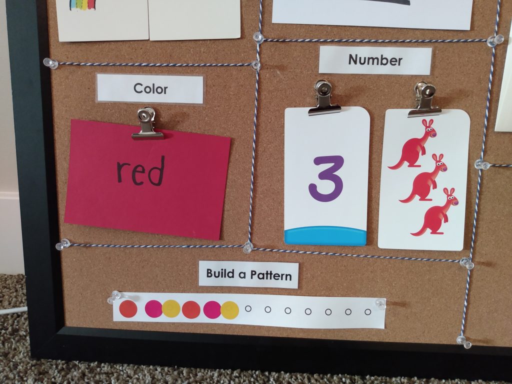 How to Pre-Preschool–Part 2: Learning Board – Lisa's Odd Thoughts